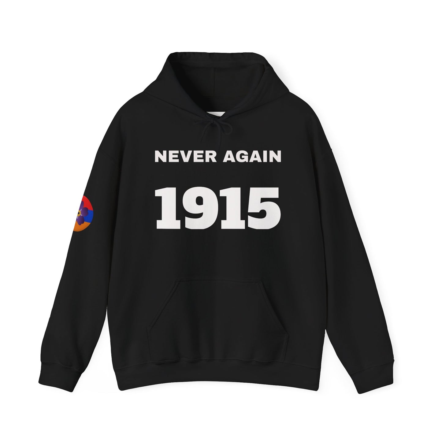 for Armenian genocide never again Unisex Heavy Blend™ Hooded Sweatshirt Special for Armenian lovely people  genocide flower never again