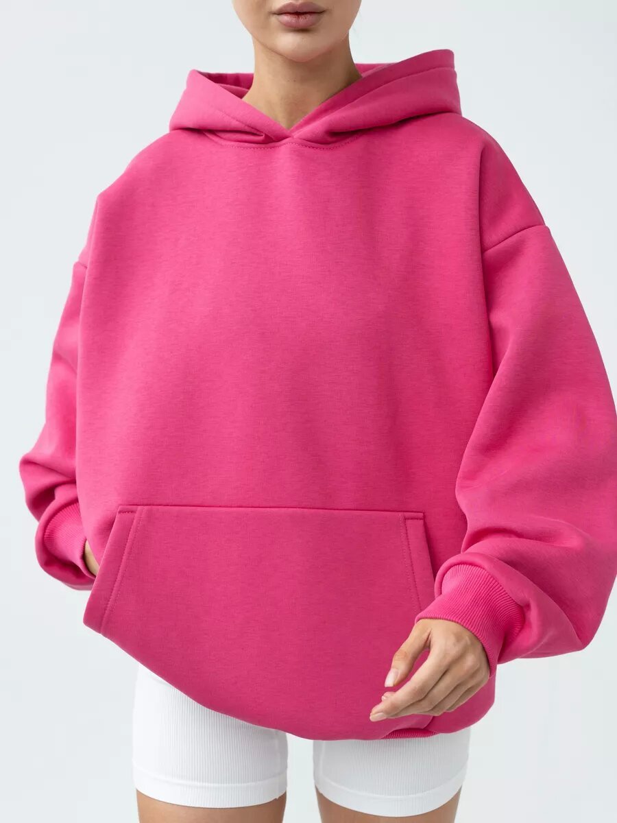 Women's Long-sleeved Hooded Sweater