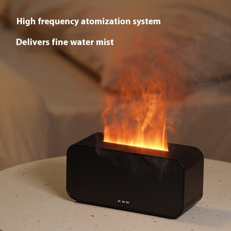 Timing Simulation Aroma Diffuser Usb Household Flame Humidifier  Aromatherapy Machine Spray Air Flame Humidifier Diffuser