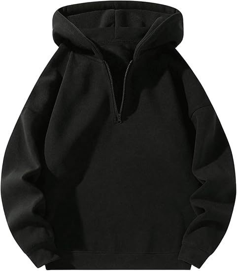 American Casual Zipper Hoodie Loose Sports Sweater