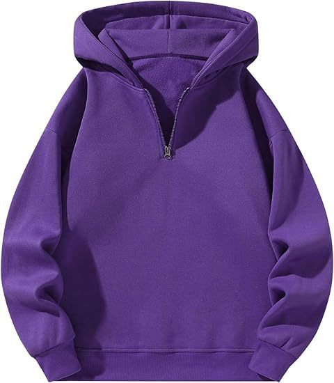 American Casual Zipper Hoodie Loose Sports Sweater