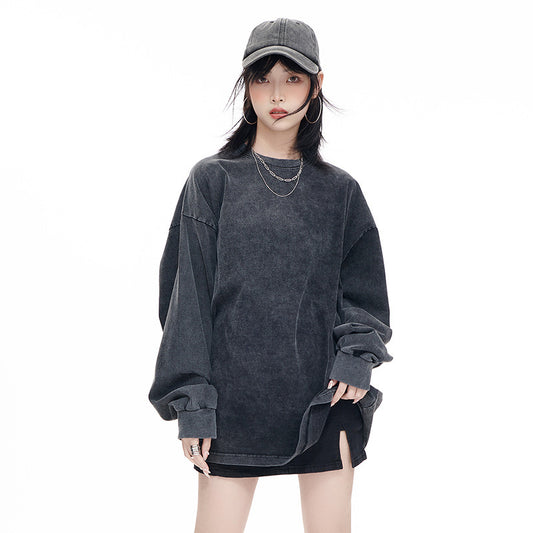 Women's Fashion Retro Autumn Clothes Loose Sweater