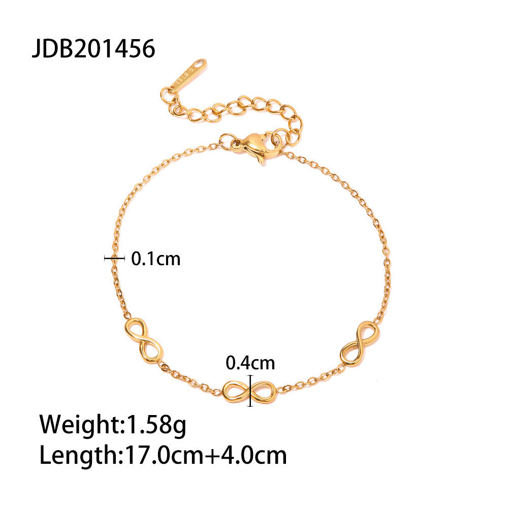 Niche Metal Chain Titanium Steel Bracelet