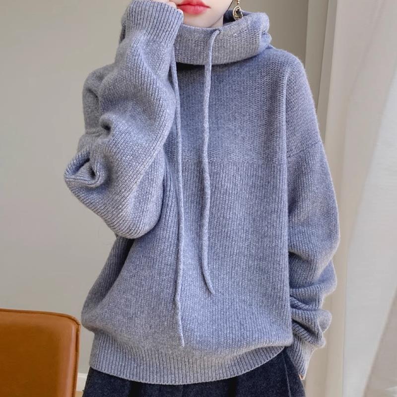 Thicken Lazy Style All-match Long-sleeved Sweater For Women