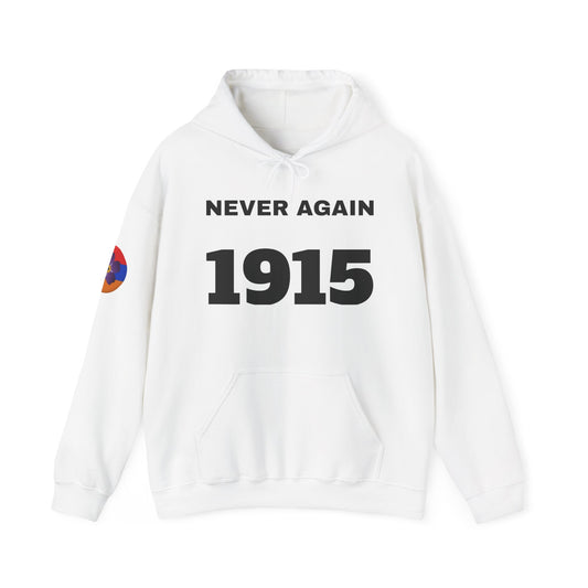 for Armenian genocide never again Unisex Heavy Blend™ Hooded Sweatshirt Special for Armenian lovely people  genocide flower never again