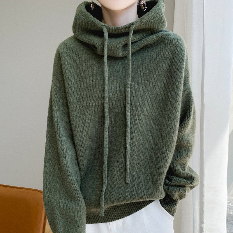 Thicken Lazy Style All-match Long-sleeved Sweater For Women