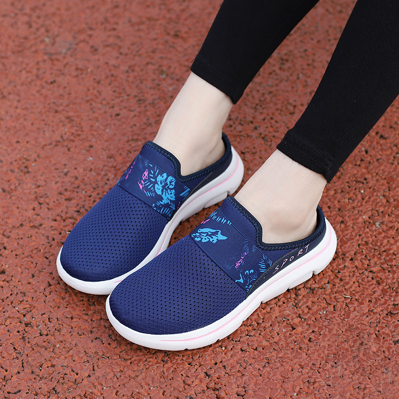 Soft-soled Mesh Surface Breathable Casual And Comfortable Women's Sneaker