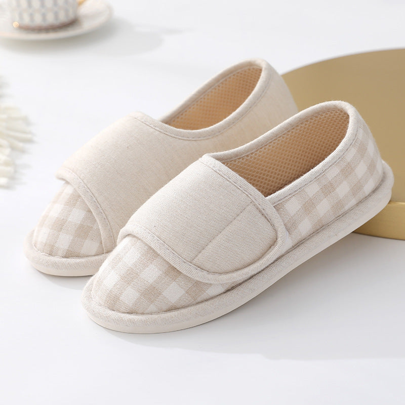 Spring And Autumn Home Thin Pregnant Women Postpartum Maternity Plus Size Confinement Shoes Soft Bottom Non-slip