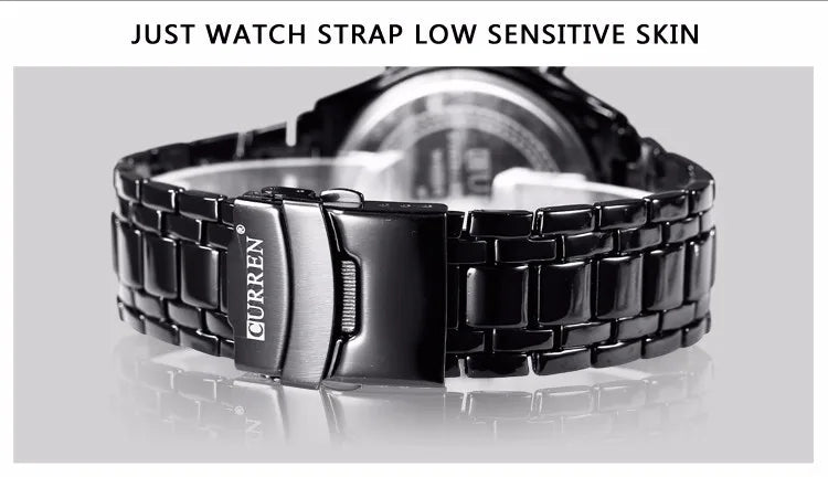 New CURREN Luxury Brand Watches Men Quartz Fashion Casual Male Sports Watch Full Steel Military Watches Relogio Masculino