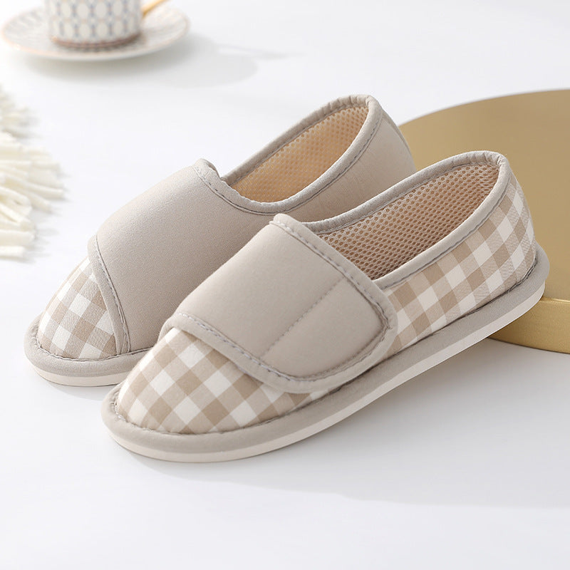 Spring And Autumn Home Thin Pregnant Women Postpartum Maternity Plus Size Confinement Shoes Soft Bottom Non-slip