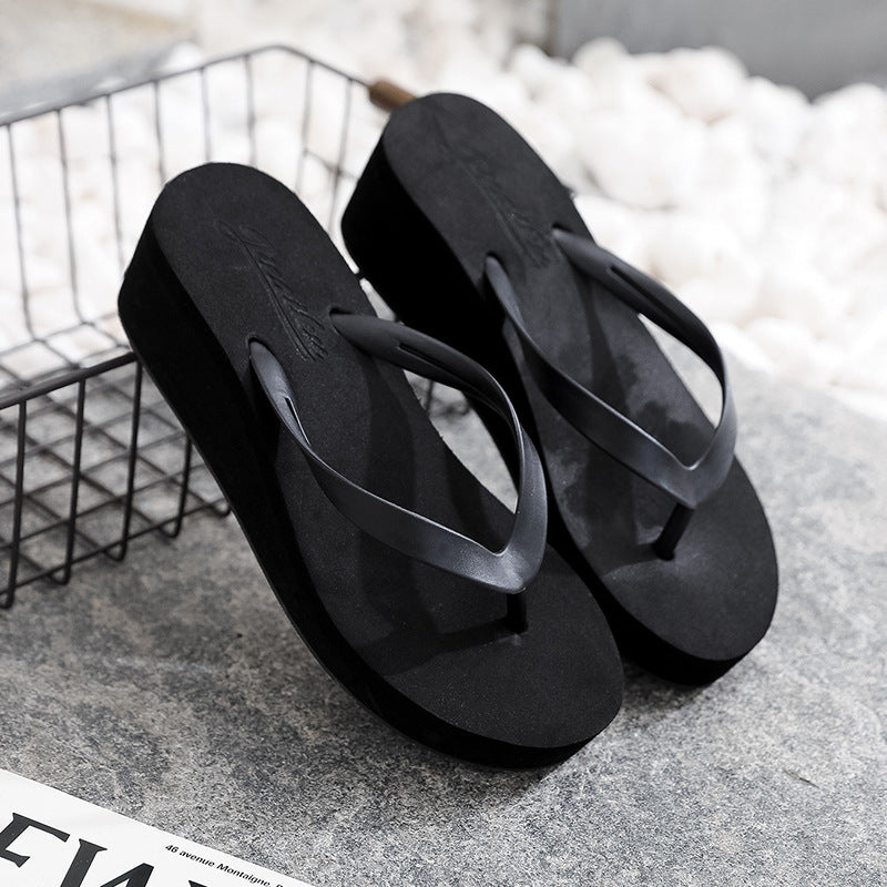 Fashion Personality Summer Wedge Flip-flops Women