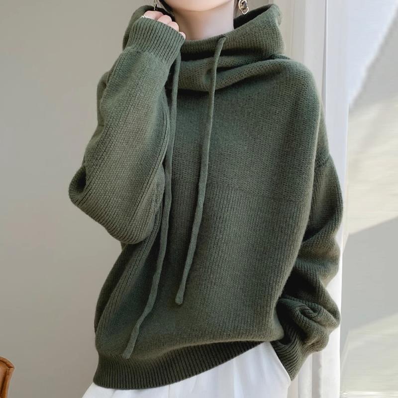 Thicken Lazy Style All-match Long-sleeved Sweater For Women