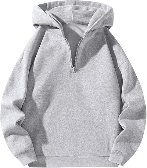 American Casual Zipper Hoodie Loose Sports Sweater