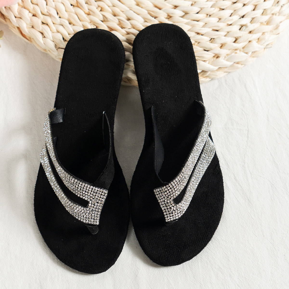 European And American Soft Bottom Plus Size Slippers Women