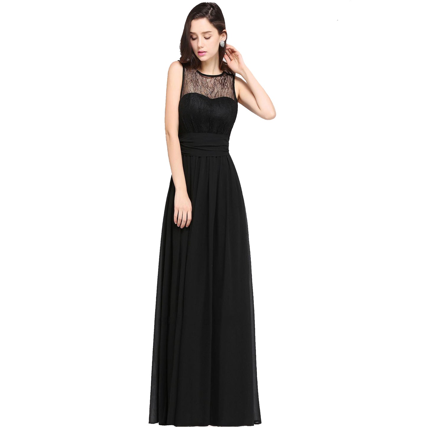 Women's New Lace Stitching Dress